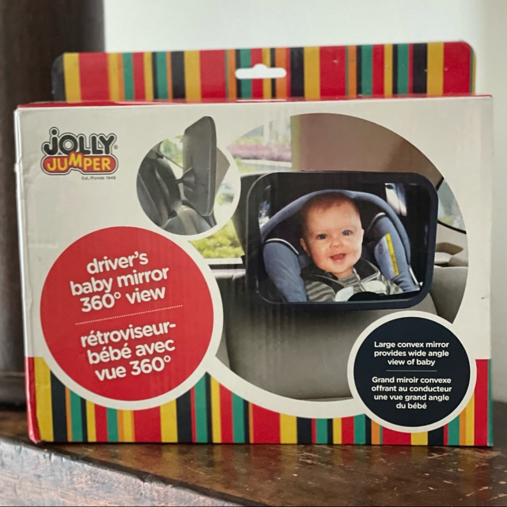 NIB Jolly Jumper Driver’s Baby Mirror